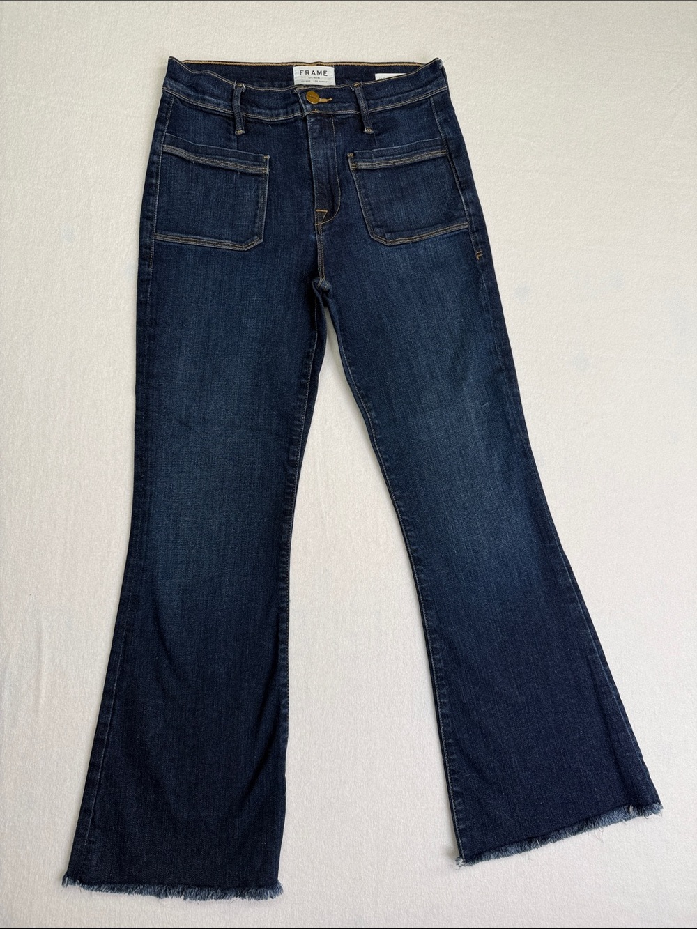Frame Denim Le Bardot Crop Flare